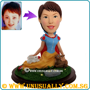 Custom 3D Caricature Sweet Lovely Princess Figurine